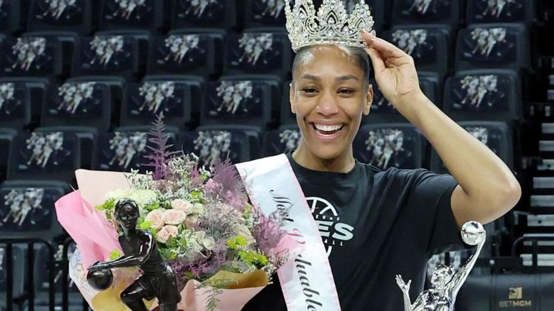 【篮球】A'ja Wilson 成为WNBA历史上首位五次当选MVP的球员